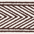 Schumacher 69961 NICHOLSON TAPE in ESPRESSO Trim - CLIQUE