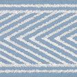 Schumacher 69966 NICHOLSON  TAPE in SKY Trim - FULL BLOOM
