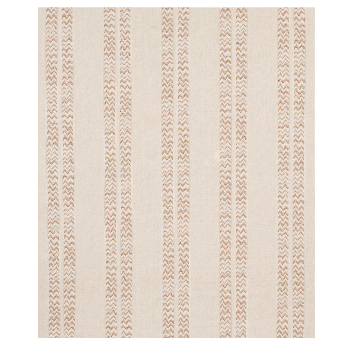 Schumacher Kudu Stripe Sand Fabric - Eade's Wallpaper