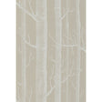 COLE & SON 69/12149.CS.0 WOODS WHITE/TAUPE Wallpaper - Eade's Wallpaper