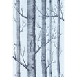 COLE & SON 69/12150.CS.0 WOODS CHOC/SILVER Wallpaper - Eade's Wallpaper