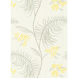 COLE & SON 69/8132.CS.0 MIMOSA WHITE Wallpaper - Eade's Wallpaper