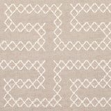 Schumacher 70231 A MAZE EMBROIDERY in SAND Fabric - CONTEMPO