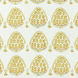 Schumacher 702B78 FIG in MAIZE Fabric - RAOUL TEXTILES