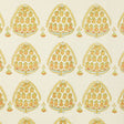 Schumacher 702V78 FIG in MAIZE Fabric - RAOUL TEXTILES