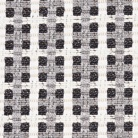 Schumacher Crosstown Graphite Fabric