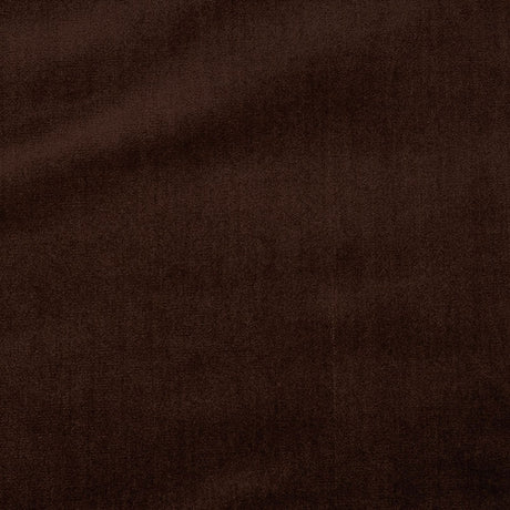 Schumacher Venetian Silk Velvet Espresso Fabric - Eade's Wallpaper
