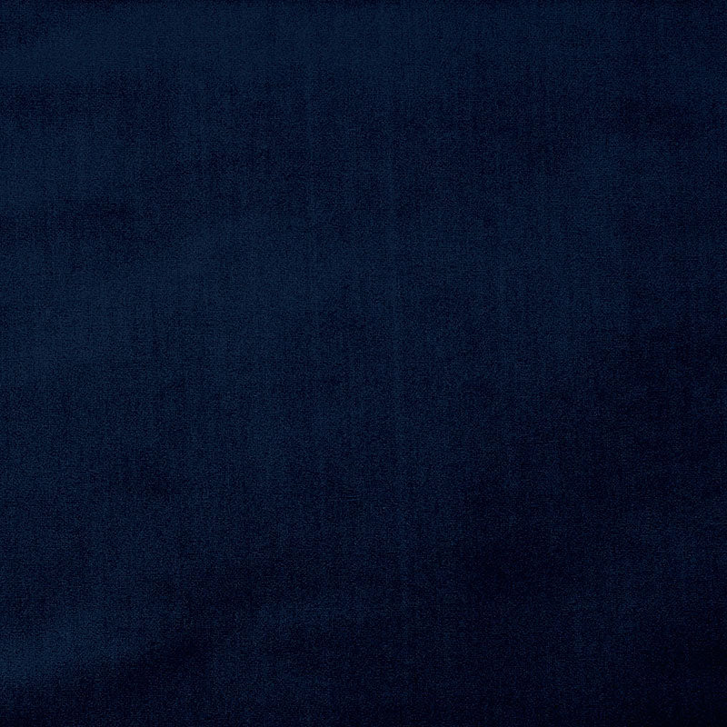 Schumacher Venetian Silk Velvet Indigo Fabric - Eade's Wallpaper