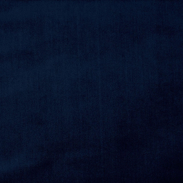 Schumacher Venetian Silk Velvet Indigo Fabric - Eade's Wallpaper