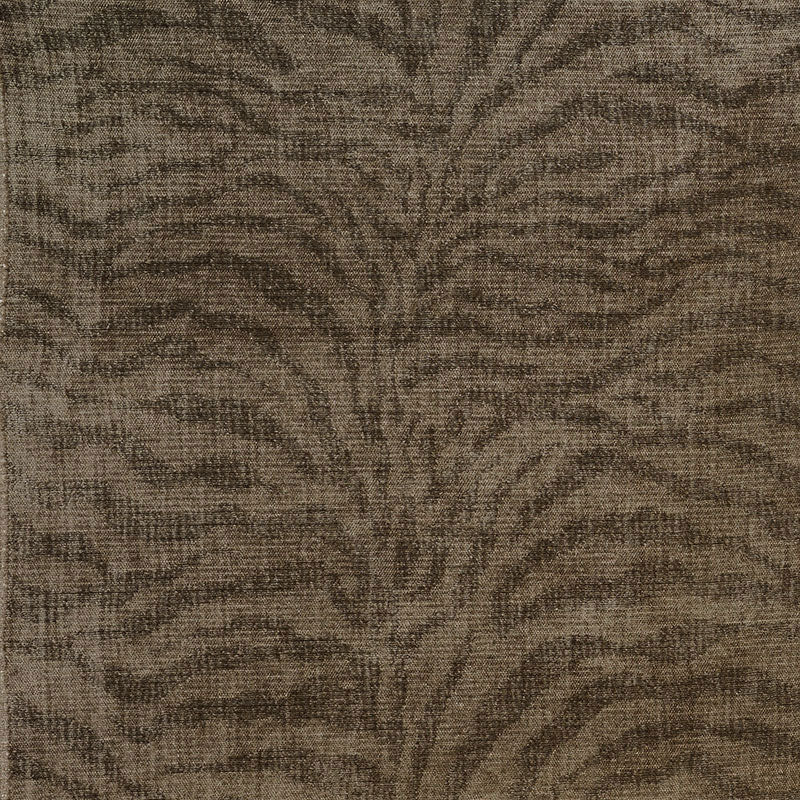 Schumacher Tiger Chenille Taupe Fabric - Eade's Wallpaper