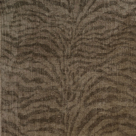 Schumacher Tiger Chenille Taupe Fabric - Eade's Wallpaper