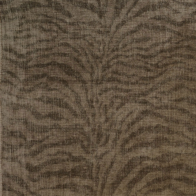 Schumacher Tiger Chenille Taupe Fabric - Eade's Wallpaper