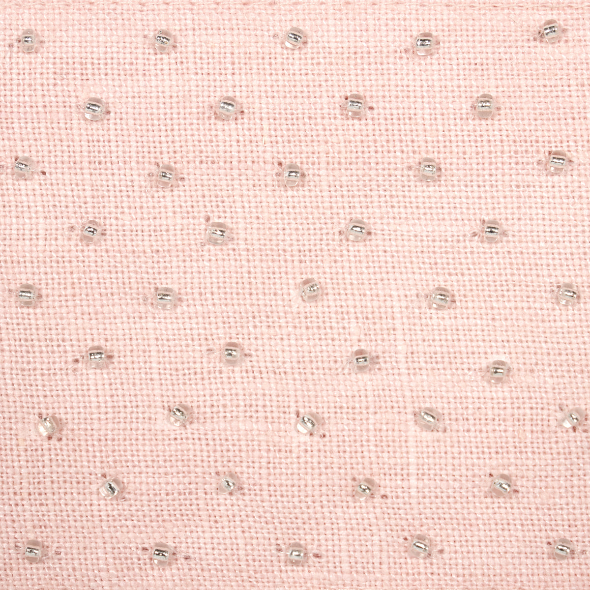 Schumacher 70624 NORTHERN LIGHTS BEADED TAPE in BLUSH Trim -