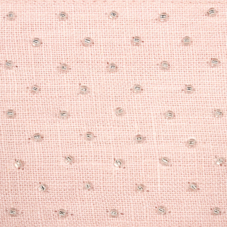 Schumacher 70624 NORTHERN LIGHTS BEADED TAPE in BLUSH Trim -
