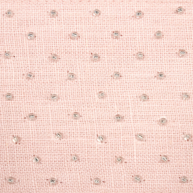 Schumacher 70624 NORTHERN LIGHTS BEADED TAPE in BLUSH Trim -