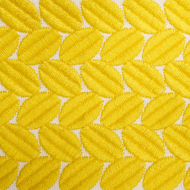 Schumacher 70659 BERKELEY TAPE WIDE in YELLOW Trim - HAPPY T