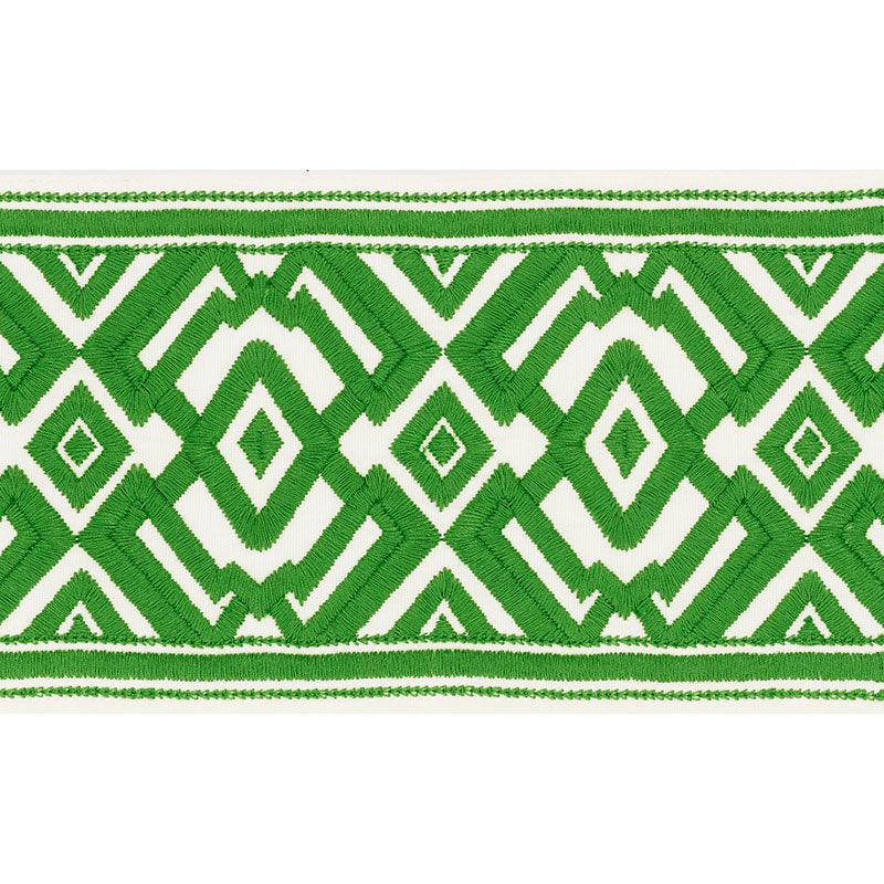 Schumacher 70663 AVALON TAPE in GREEN Trim - COUTURE TRIMS