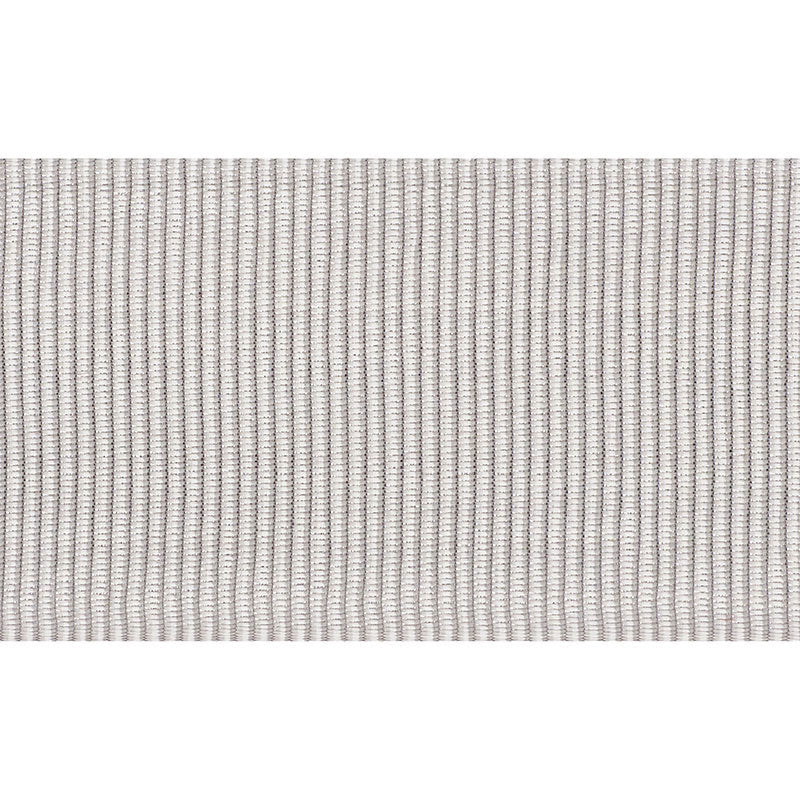 Schumacher 70719 WIDE FAILLE TAPE in SILVER Trim - COUTURE T