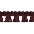 Schumacher 70723 BELL FRINGE in WINE Trim - COUTURE TRIMS