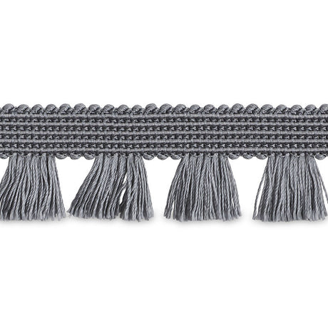 Schumacher 70727 BELL FRINGE in GREY Trim - COUTURE TRIMS