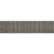 Schumacher 70730 TWEED TAPE MEDIUM in CHARCOAL Trim - COUTUR