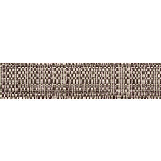 Schumacher 70734 TWEED TAPE MEDIUM in RAISIN Trim - COUTURE 