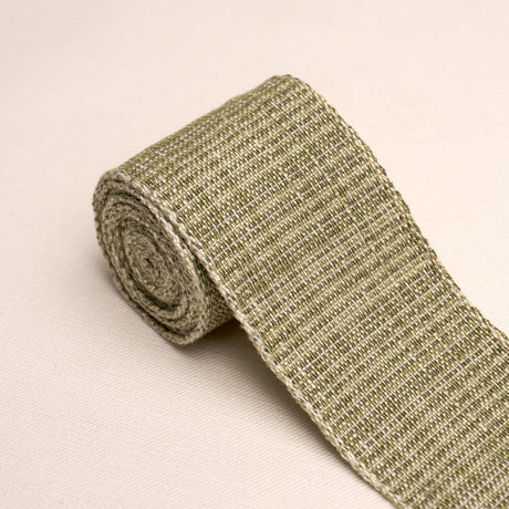 Schumacher 70739 TWEED TAPE MEDIUM in LEAF Trim - PERENNIAL 