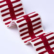 Schumacher 70748 CASTILLE TAPE in RED Trim - PERENNIAL FAVOR