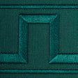 Schumacher 70804 GREEK KEY EMBROIDERED TAPE in EMERALD Trim 