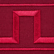 Schumacher 70805 GREEK KEY EMBROIDERED TAPE in BURGUNDY Trim