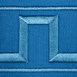 Schumacher 70806 GREEK KEY EMBROIDERED TAPE in TEAL Trim - M