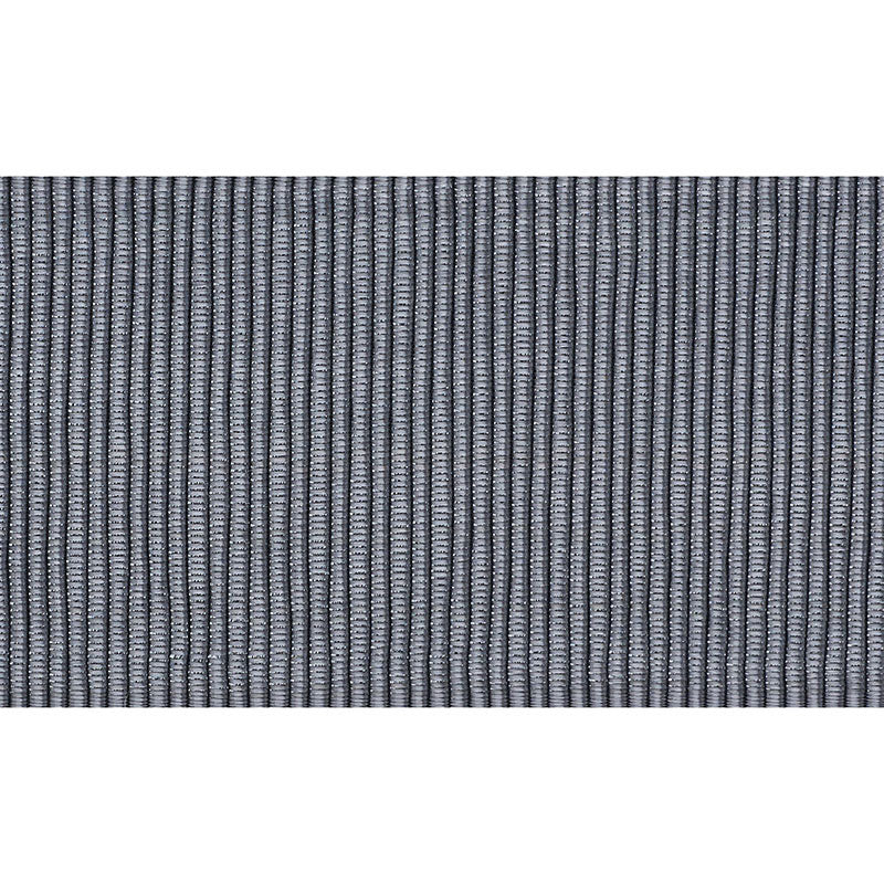 Schumacher 70841 WIDE FAILLE TAPE in GREY Trim - COUTURE TRI