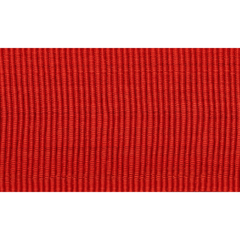 Schumacher 70849 WIDE FAILLE TAPE in RED Trim - COUTURE TRIM
