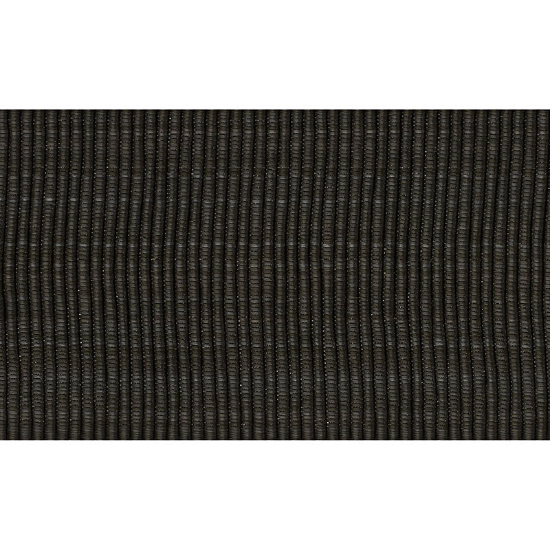 Schumacher 70850 WIDE FAILLE TAPE in CHARCOAL Trim - COUTURE