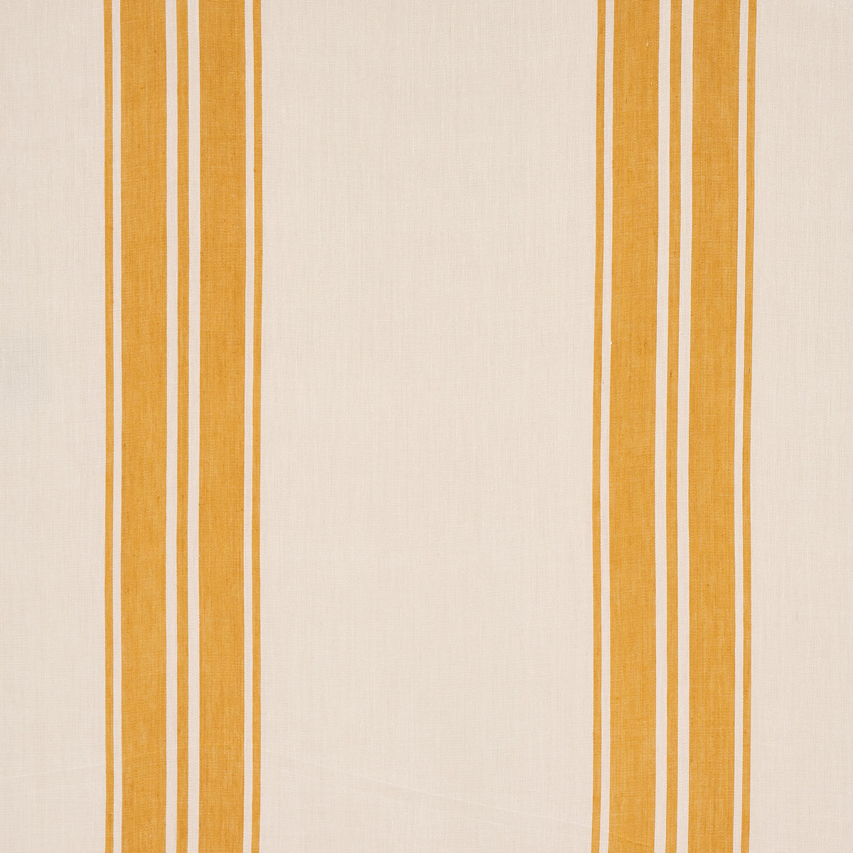 Schumacher Brentwood Stripe Yellow Fabric