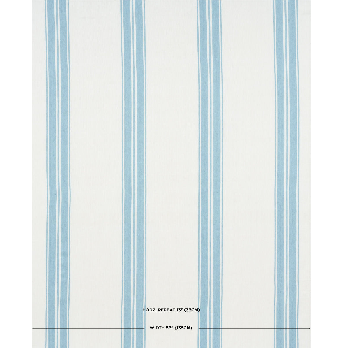 Schumacher Brentwood Stripe Pool Fabric
