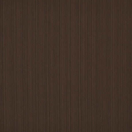 Schumacher Poetto Strie Indoor/Outdoor Chocolate Fabric - Eade's Wallpaper