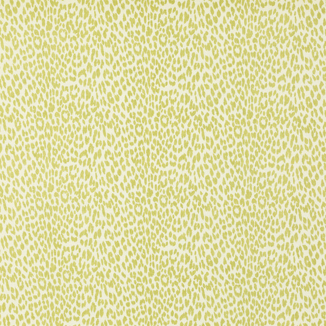 Schumacher 710V69 LEOPARD BY RAOUL in OLIVINE Fabric - RAOUL