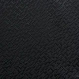 Schumacher 71190 SALON MATELASSÃ‰ SATIN in EBONY Fabric - NE