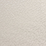 Schumacher 71191 SALON MATELASSÃ‰ SATIN in LIMESTONE Fabric 