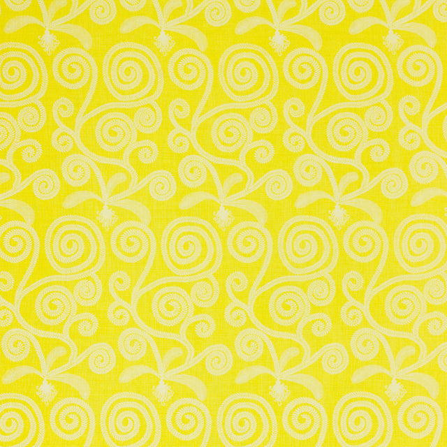 Schumacher 711B82 PANANG in SULPHUR Fabric - RAOUL TEXTILES