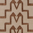 Schumacher 71245 TURKISH STEP in BISCUIT Fabric - ATELIER PA