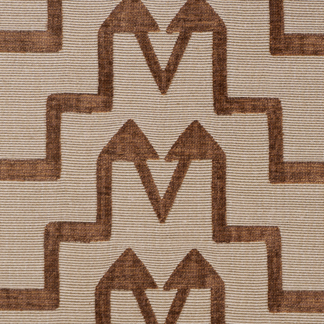 Schumacher 71245 TURKISH STEP in BISCUIT Fabric - ATELIER PA