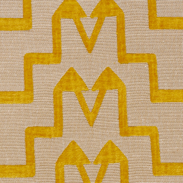 Schumacher 71247 TURKISH STEP in MIMOSA GLOW Fabric - ATELIE