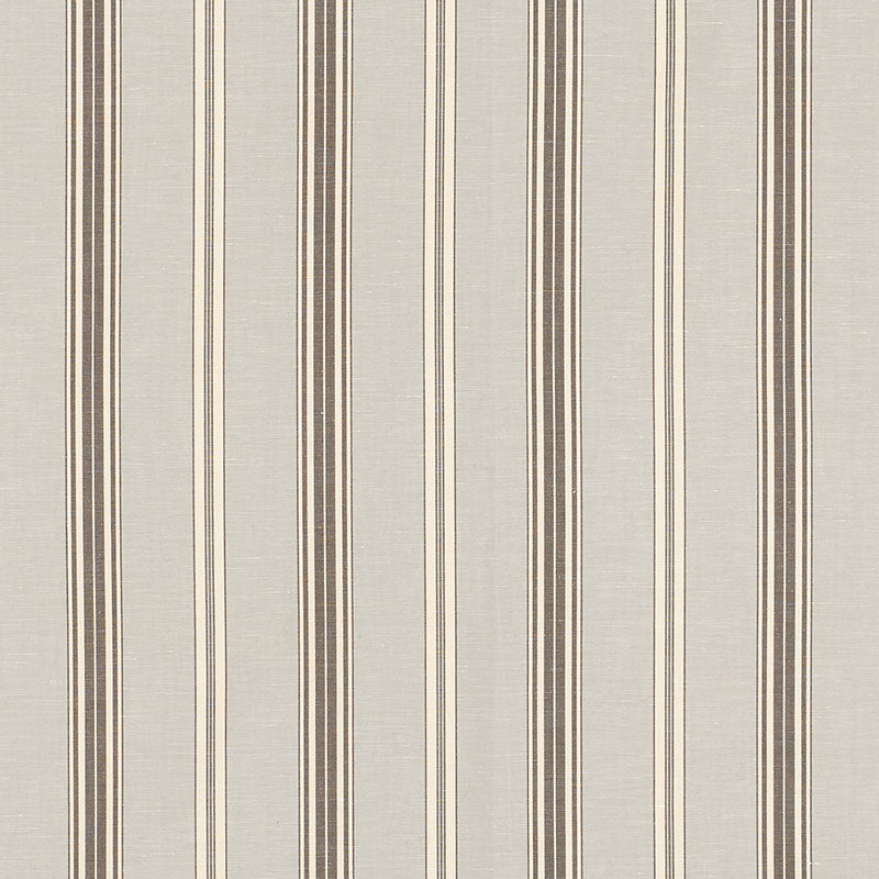 Schumacher 71290 COCO STRIPE in CLOUD Fabric - ESSENTIALS: S