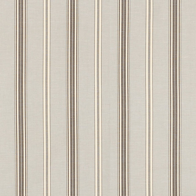Schumacher 71290 COCO STRIPE in CLOUD Fabric - ESSENTIALS: S