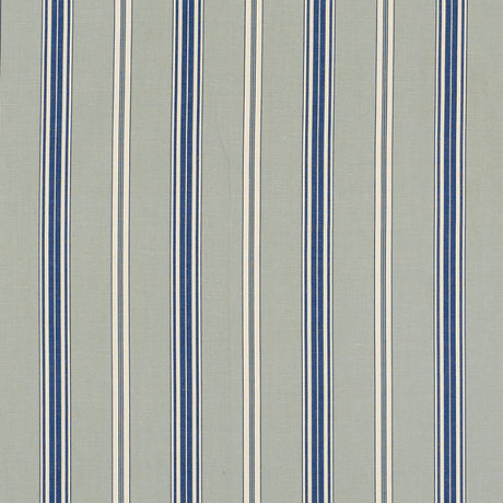 Schumacher 71291 COCO STRIPE in MINERAL Fabric - ESSENTIALS: