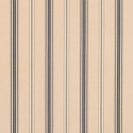 Schumacher 71292 COCO STRIPE in STONE Fabric - ESSENTIALS: S