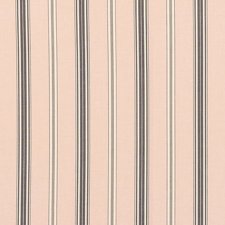 Schumacher 71293 COCO STRIPE in BLUSH Fabric - ESSENTIALS: S