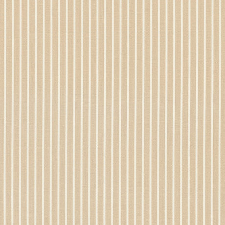 Schumacher 71301 EDIE STRIPE in SAND Fabric - ESSENTIALS: CL